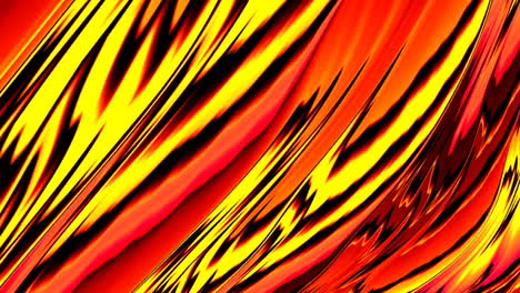 Red-and-yellow-abstract-pattern-moving-fluid-in-psychedelic,-trippy-and-hypnotic-waves-good-for-backgrounds-for-computer-graphics,-djs,-live,-concerts,-night-clubs
