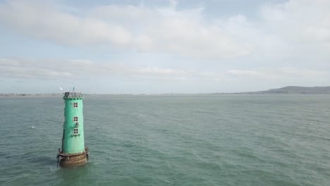 Survival-hope-lighthouse-beacon-Irish-sea-Dublin-port-entry-aerial