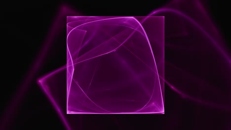 Wunderschöne-Futuristische,-Fluoreszierende-Rosa-Fraktallinien,-Die-Sich-Im-Hintergrund-Spiralförmig-Drehen-Und-Langsam-Verändern