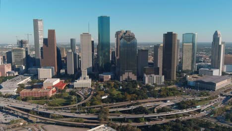 Drone-view-of-skyscrapers-in-the-Downtown-Houston-area