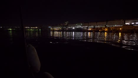 Vom-Hafen-Von-Algier-Algerien-Bei-Nacht