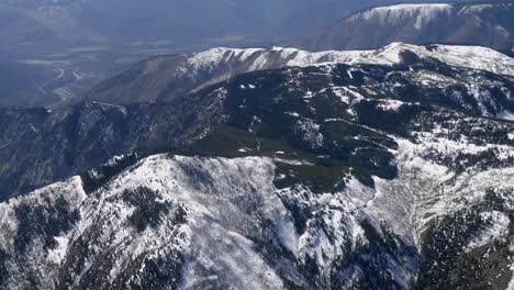 Winterflussberge-Im-Cache-Creek-Gebiet-In-Zentral-Britisch-Kolumbien,-Kanada