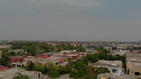 Luftaufnahme-Der-Stadt-Lahore-In-Pakistan