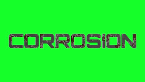 â€œCORROSIONâ€-text-animation-of-3D-embossed-text,-with-no-background-for-easy-use,-showing-the-metal-letters-gradually-becoming-corroded-and-rusty