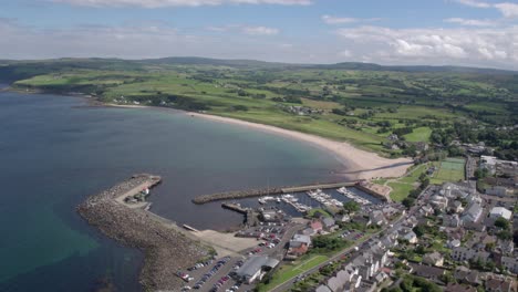 Ballycastle-town-on-the-Causeway-Coastal-Route-in-County-Antrim,-Northern-Ireland