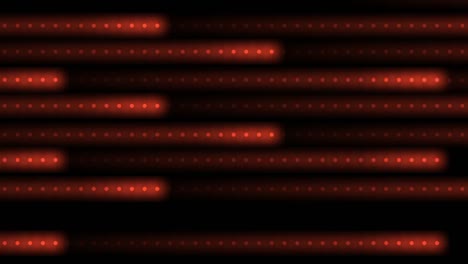 Pulsing-red-lines-of-dots-on-black