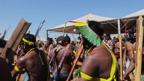 Men-from-tribes-in-the-Amazon-rainforest-dance-and-chant-protests-for-environmental-conservation