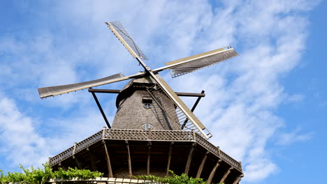 Potsdam,-Germany---Circa-August,-2021:-Historic-Mill-of-Sanssouci,-Dutch-style-old-windmill