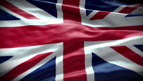 Video-Zur-Flagge-Des-Vereinigten-Königreichs-3D-Flagge-Des-Vereinigten-Königreichs,-3D-Video-Mit-Schwenkender-Flagge-Großbritanniens