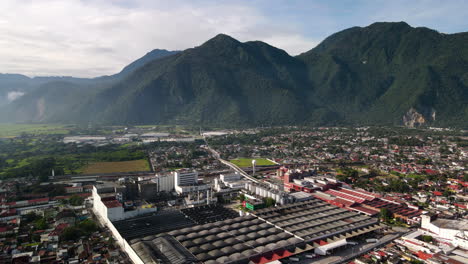 View-of-sunrise-in-a-beer-factory-at-Orizaba-Veracruz-mexico