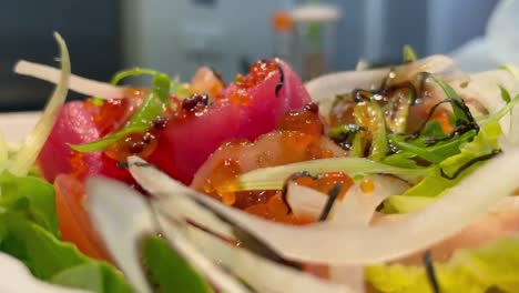 Sashimi-salad