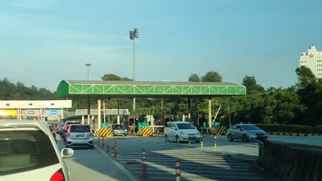 Expressway-or-highway-toll-canopy-in-Malaysia