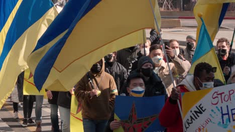 The-demonstration-in-support-of-Ukraine-and-against-the-Russian-aggression-in-Seoul