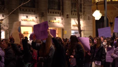 Many-people-protesting-for-women's-rights-on-women's-day
