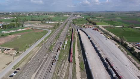 Drone-Video-Over-the-Train-Station