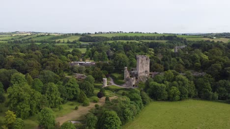 Blarney-castle--Ireland-panning-drone-aerial-footage