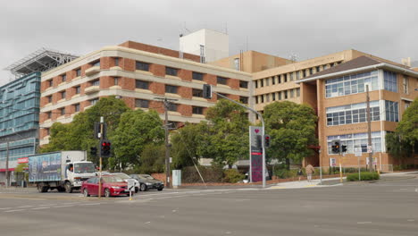 Öffentliches-Krankenhaus-Der-Barwon-Health-Care-University,-Geelong,-Australien