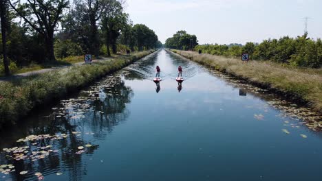 Waterbikes-that-ride-through-the-canals-of-Belgium