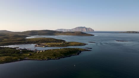 Drone-shot-taken-on-Vannoya-Island-taken-on-Norway-Island