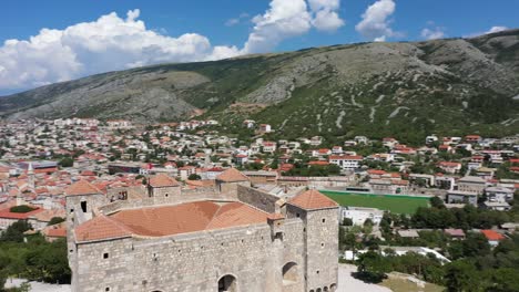Historical-Nehaj-Fortress-On-The-Hill-Of-Senj-Town-Located-In-Croatia