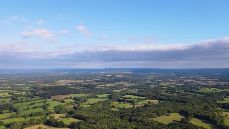 English-Berkshire-countryside-in-UK.-Aerial-panoramic-view