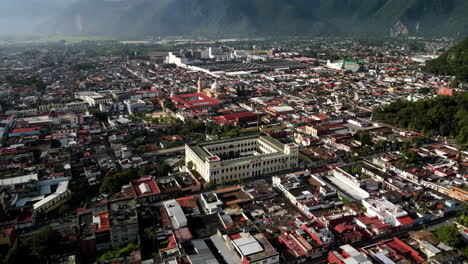 Round-view-of-Orizaba-municipal-palace-in-Mexico