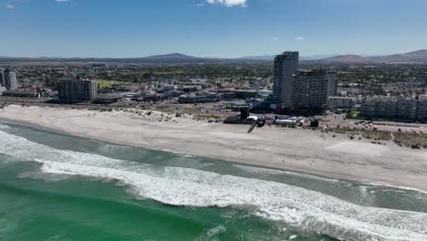 Aerial-view-over-Bloubergstrand-suburb