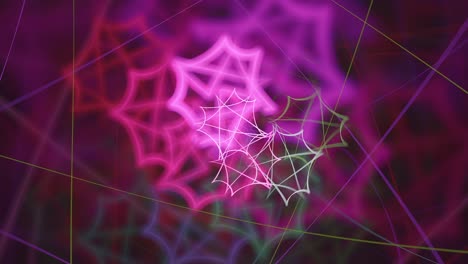 Regenbogen-Fraktalspiralen-Mit-Gezackter-Geometrie---Nahtloser,-Sich-Wiederholender-Abstrakter-Hintergrund,-Entspannende-Meditative-Spirituelle-Fusion,-Kompliziertes-Fraktales-Kaleidoskop-Mandala,-Heilige-Bunte-Geometrie,-Musik-VJ-Beats