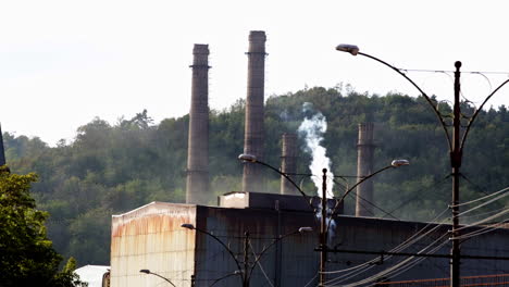 Steel-plant-cooling-towers-in-Romania-1