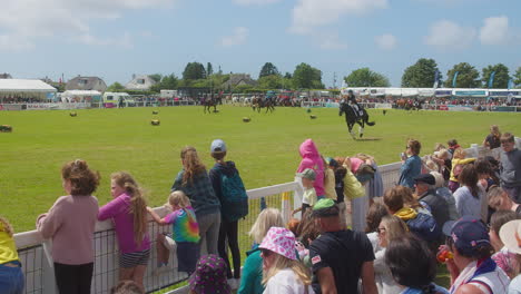 The-Royal-Cornwall-Show-2022-with-Horses-at-Wadebridge,-England