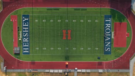 Hershey-Trojaner-Fußball,-Fußballplatz-Und-Leichtathletik