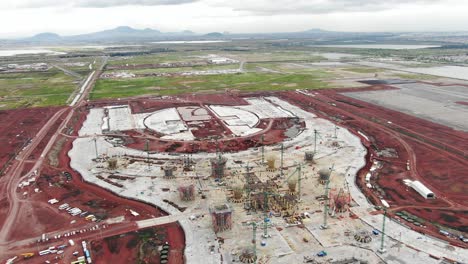 Drone-aerial-footage-showing-the-Texcoco-airport-construction-site