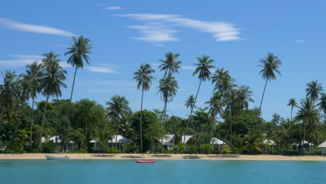 Tropical-island-resort-with-white-sandy-beach