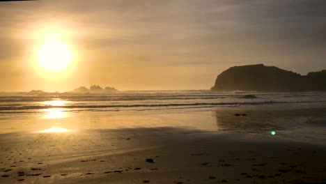 Video-showing-parts-of-Face-Rock-State-Park-at-Bandon-beach-during-sunset