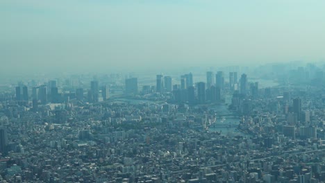 Aerial-view-of-Tokyo-with-skylines-from-Skytree-tower