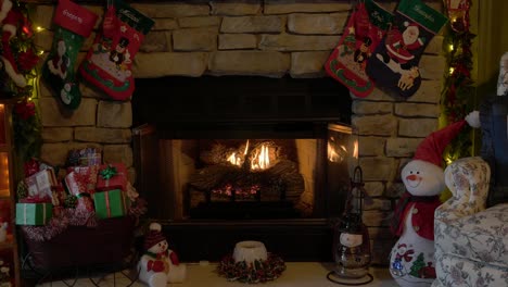 Indoor-Christmas-Scene-with-FirePlace