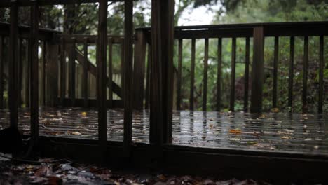 A-wet-wood-patio-porch-on-a-rainy-day