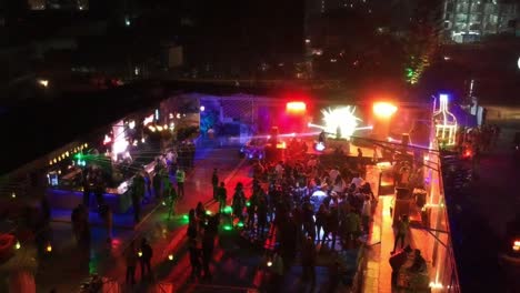 New-Year-party-shoot---aerial-footage