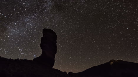 Time-lapse-sequence-of-the-milky-way-at-Teide-National-Park-in-Tenerife