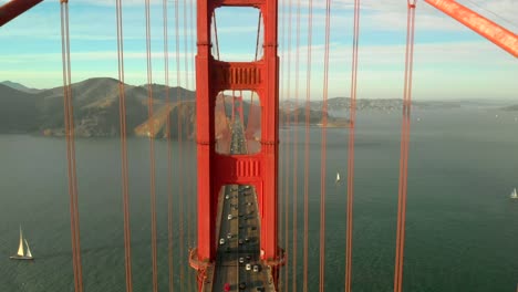Antenne-Der-Golden-Gate-Bridge-In-San-Francisco,-Ca