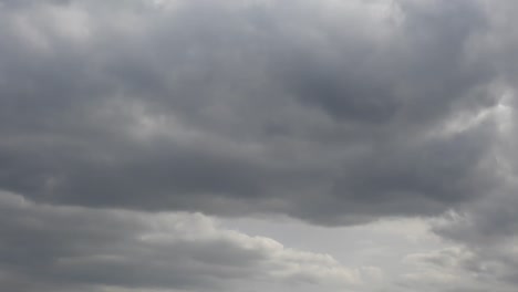 Wolkenzeitraffer,-Sturm,-Stürmisches-Wetter,-Frühlingssaison