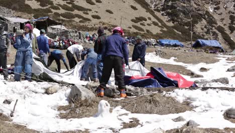 Establishing-of-tent-colony-for-Himalayan-mountaineers-to-stay-and-relax