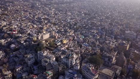 Antenne:-Stadt-Udaipur-In-Indien