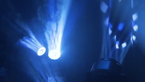 Robotic-beam-concert-lights,-equipment-B-roll-footage