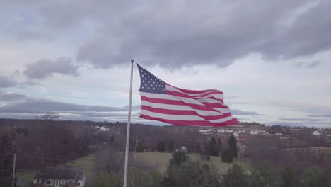 US-Flagge-Weht-Im-Wind