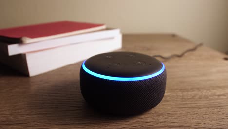 Amazon-Alexa-Reagiert-Auf-Sprachbefehl