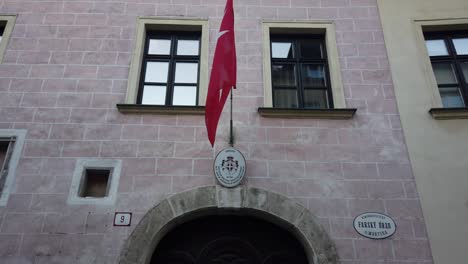 Embajada-De-La-Orden-Militar-Soberana-De-Malta-En-Bratislava,-Eslovaquia
