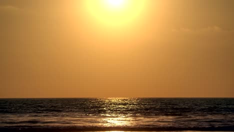 Pacific-ocean-view-in-Oceanside-California-at-sunset