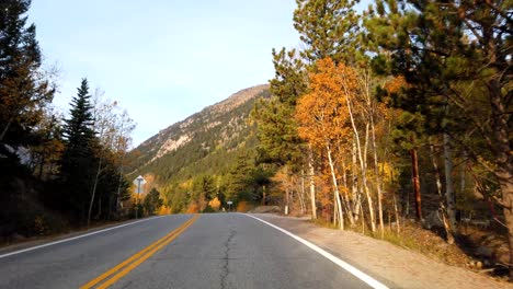 Fall-foliage-POV-driving-in-the-Rocky-Mountains-of-Colorado