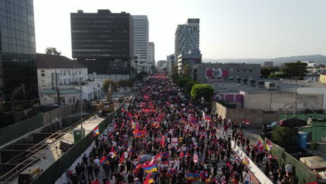 Protesta-Pro-Armenia-En-Los-Angeles